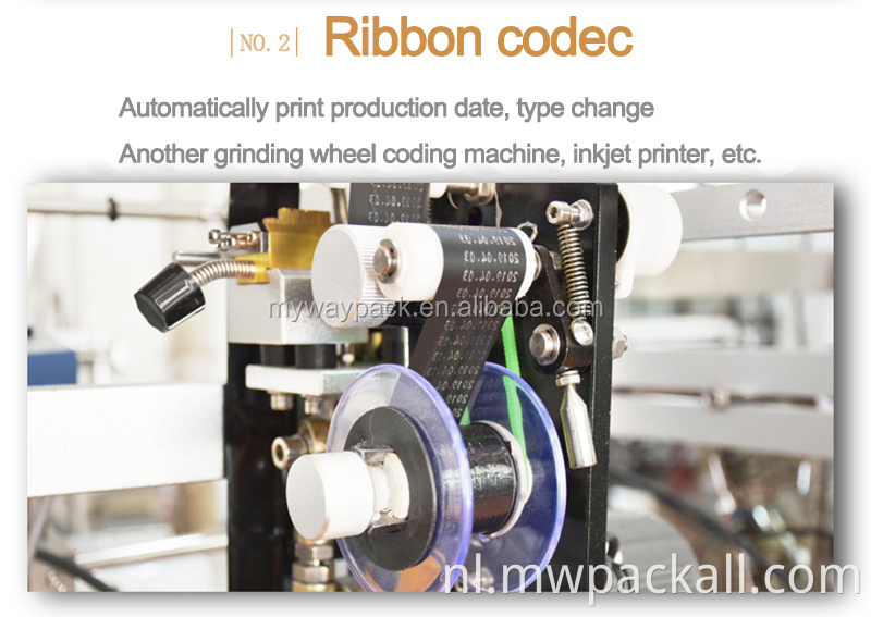 Hoge snelheid kleine stroom horizontale automatische gummy nougatreep zoete toffee gelei harde karamel snoep kussen verpakkingsmachine